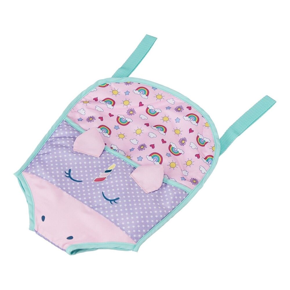 My Sweet Love 14" Baby Doll Sling Carrier Play Adjustable NEW Toddler Unicorn